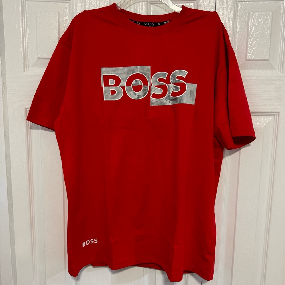 Hugo Boss Red T shirt